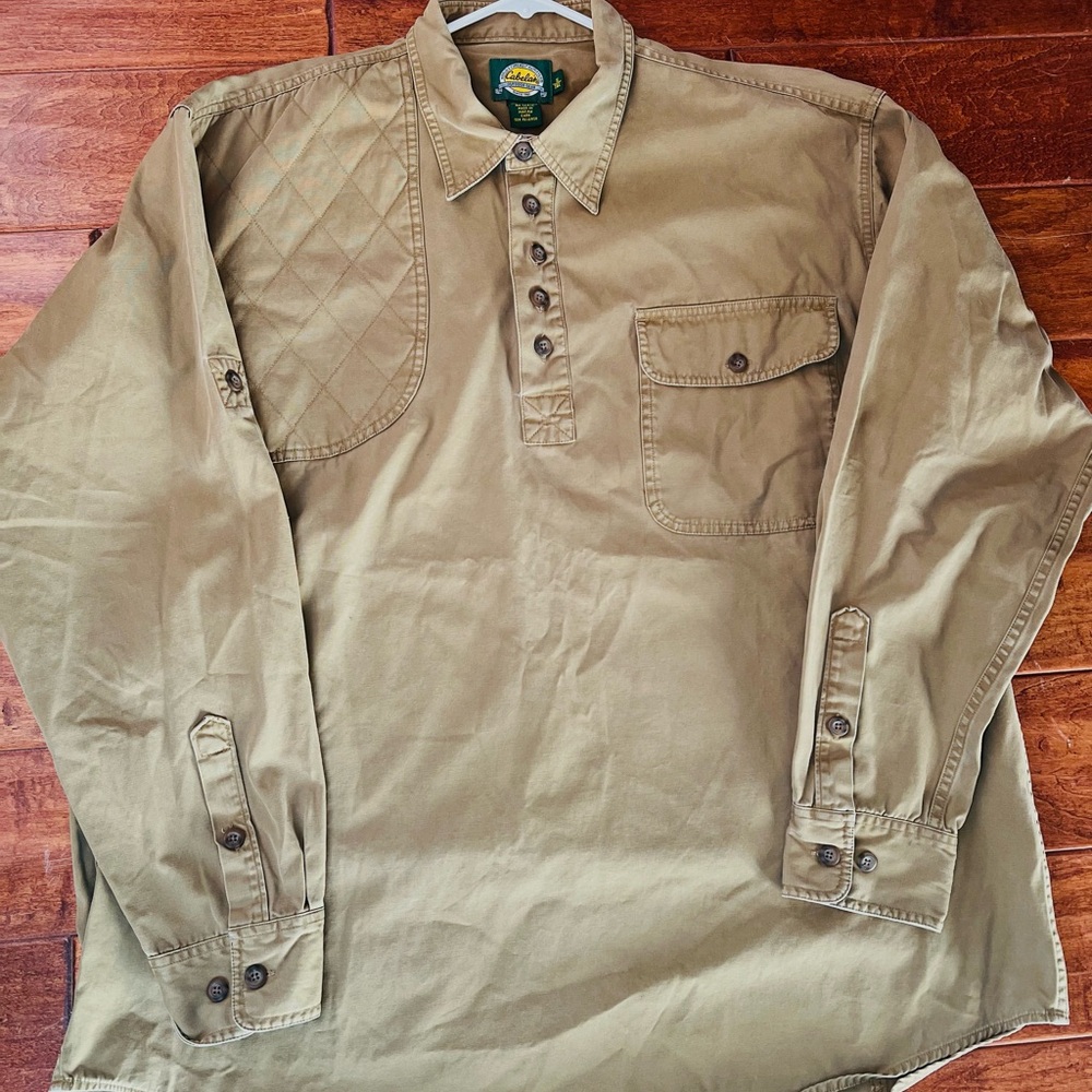 Cabela's Khaki Outdoor Gear Shirt